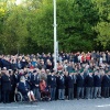 \"Nijmegen, 4-5-2010 . Dodenherdenking op Trajanusplein\"