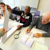 \"Nijmegen, 9-6-2010 . Tweedekamer verkiezingen. Stemmen bij stembureau Margriet\"