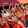 \"Nijmegen, 6-7-2010 . WK-voetbal, Het Haantje\"