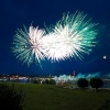 \"Nijmegen, 20-7-2010 . Zomerfeesten, Vierdaagse, Vuurwerk\"