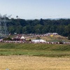 \"Nijmegen, 20-7-2010 . Zomerfeesten, Vierdaagse, Eerste dag, Oosterhoutse dijk\"