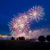 \"Nijmegen, 20-7-2010 . Zomerfeesten, Vierdaagse, Vuurwerk\"