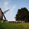 \"Wijchen, mariaprocessie rondom molen met mis\"