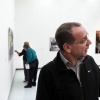 \"Nijmegen, 30-9-2010 . Berend Strik kunstenaar in het Valkhofmuseum\"