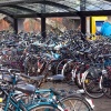 \"Nijmegen, 25-11-2010 . Chaos fietsenstalling station Heijendaal\"
