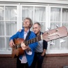 \"Nijmegen, 22-11-2010 . Johnny Lejeune en Karel van  Rijn, beiden zijn muzikant en spelen al 40 jaar samen\"