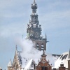 \"Nijmegen, 20-12-2010 . Markt Nijmegen, winter, sneeuw, terassen,\"