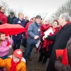 \"Bemmel, 2-13-2011; Job Cohen wandelt in toekomstig park Lingezegen\"