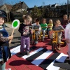 \"Nijmegen, 24-3-2011 . Oude Weeshuis, Papengas  Kleuters krijgen verkeersles\"