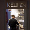 \"Nijmegen, 18-8-2011 . In- ï¿½n exterieur van restaurant Verrukkulluk voor Geniet. Keuken\"