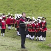 \"Doornenburg, 17-9-2011 . Koningschieten schutterij Gijsbrecht van Aemstel met fanfare\"