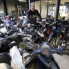 \"Groesbeek, 8-12-2011 . Sanders tweewielers sloopt en recycleert brommers\"